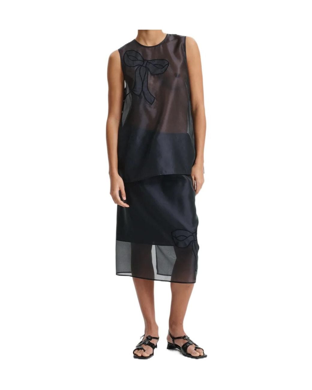 CECILIE BAHNSEN Black Cbbria Skirt