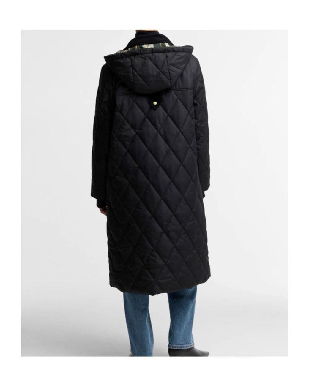 Barbour Black Rudson Quilted Jacket