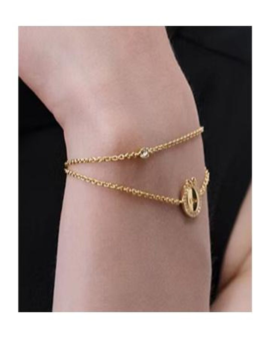 Dior Metallic Médaillon Bracelet