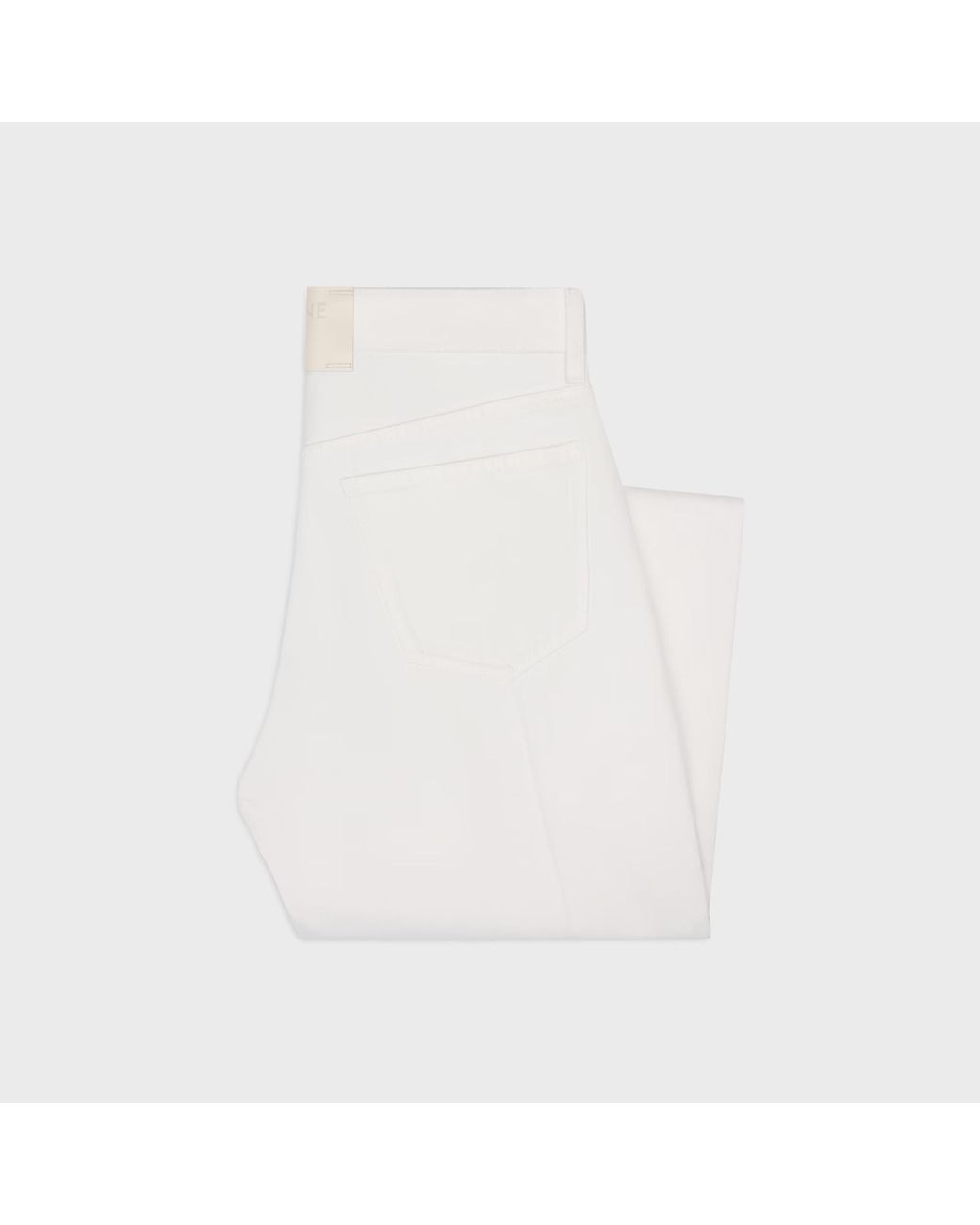 Céline White Boyfriend Jeans 001