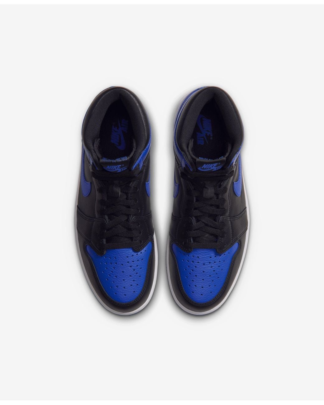 Nike Blue Air Jordan 1 High Og High-Top Sneakers for men