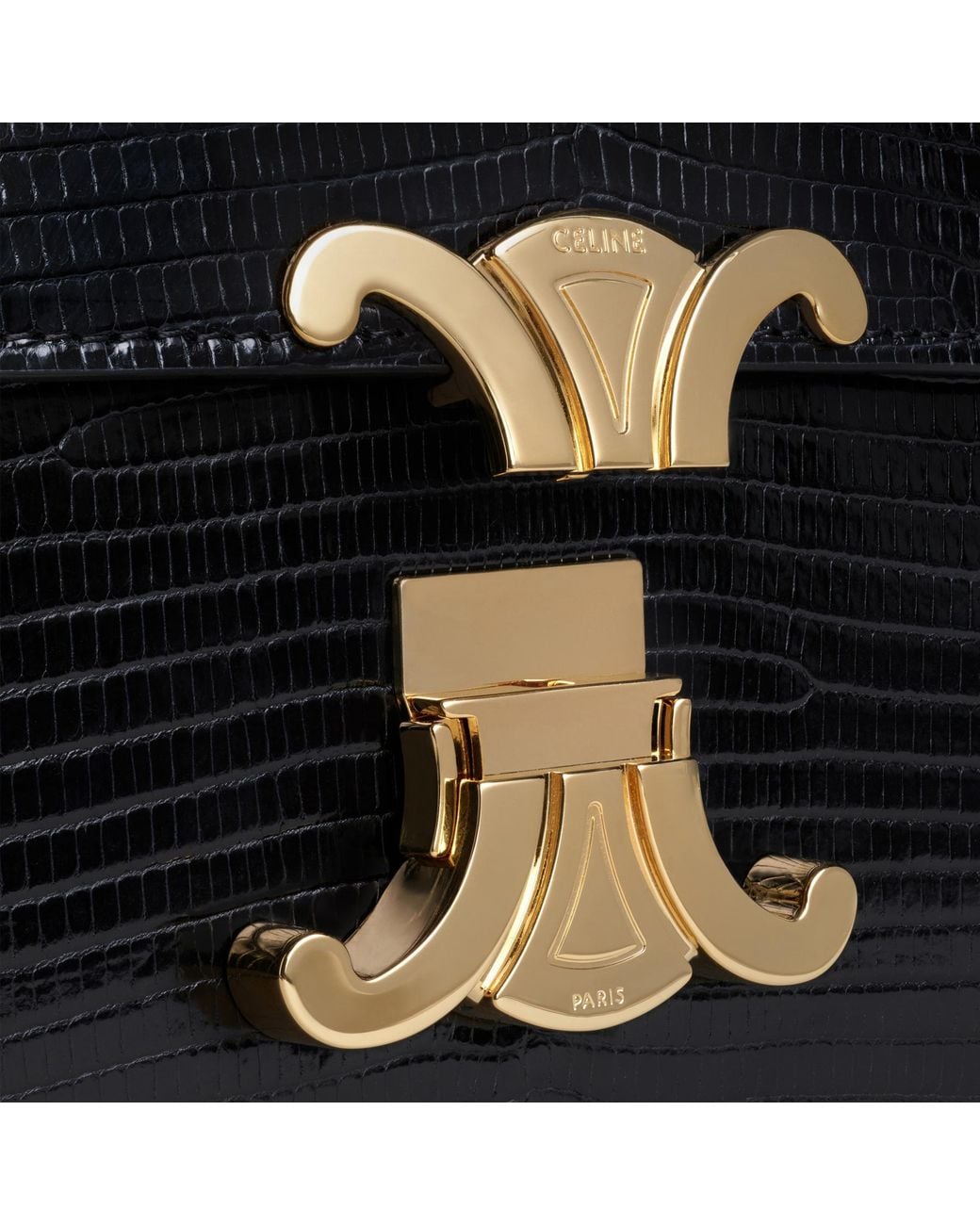Céline Black Teen Triomphe Bag