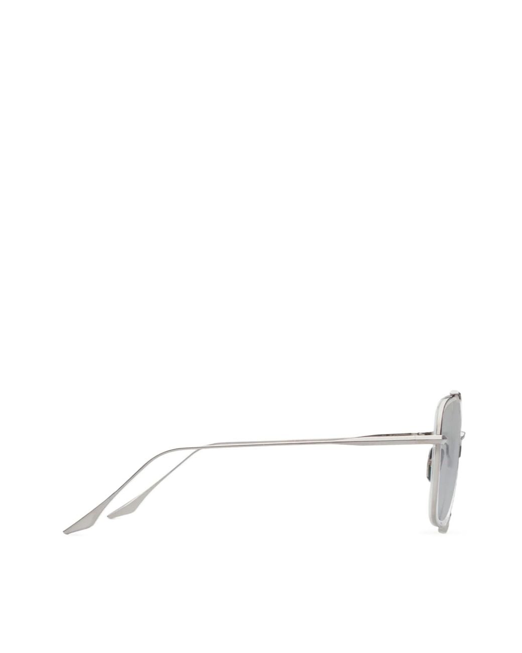 Dita Eyewear White Logo Flat Mirror
