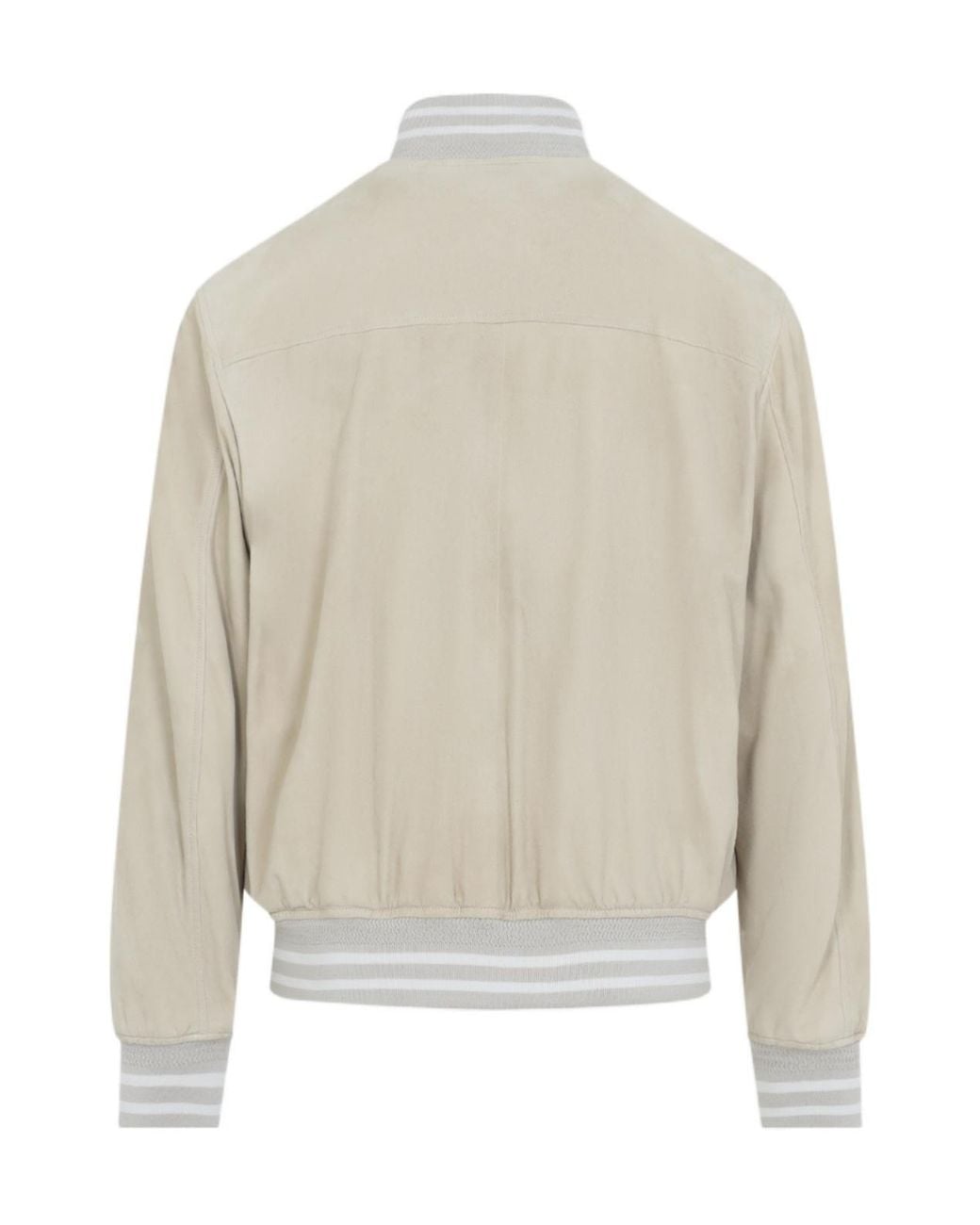 Ralph Lauren Natural Suede Bomber Jacket for men