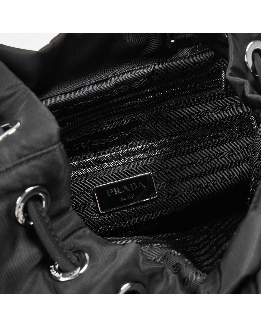Prada Black Small Nylon Backpack