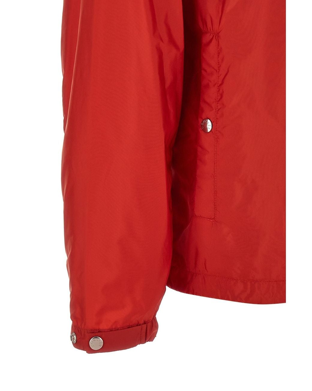 Moncler Red Etiache Hooded Jacket for men