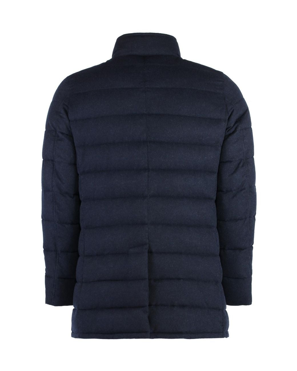 Moorer Blue Calegari Quilted Coat for men