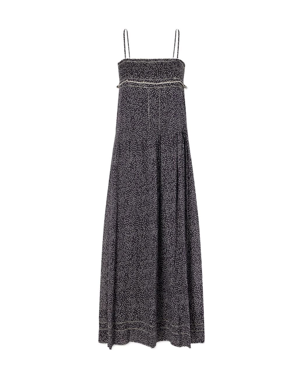 Isabel Marant Gray Casual Lightweight Maxi Dress