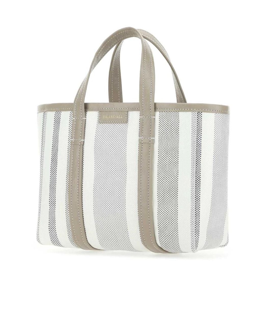 Balenciaga White Logo Handbag