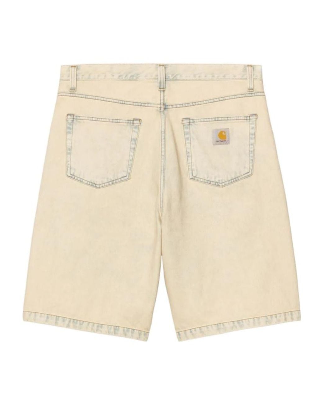 Carhartt Natural Landon Loose Denim Shorts for men