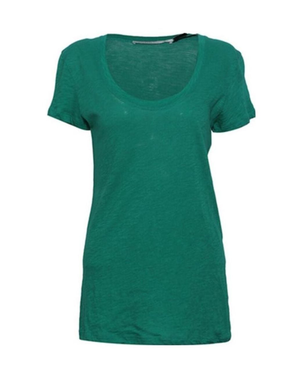 Proenza Schouler Green Logo Short-Sleeve T-Shirt