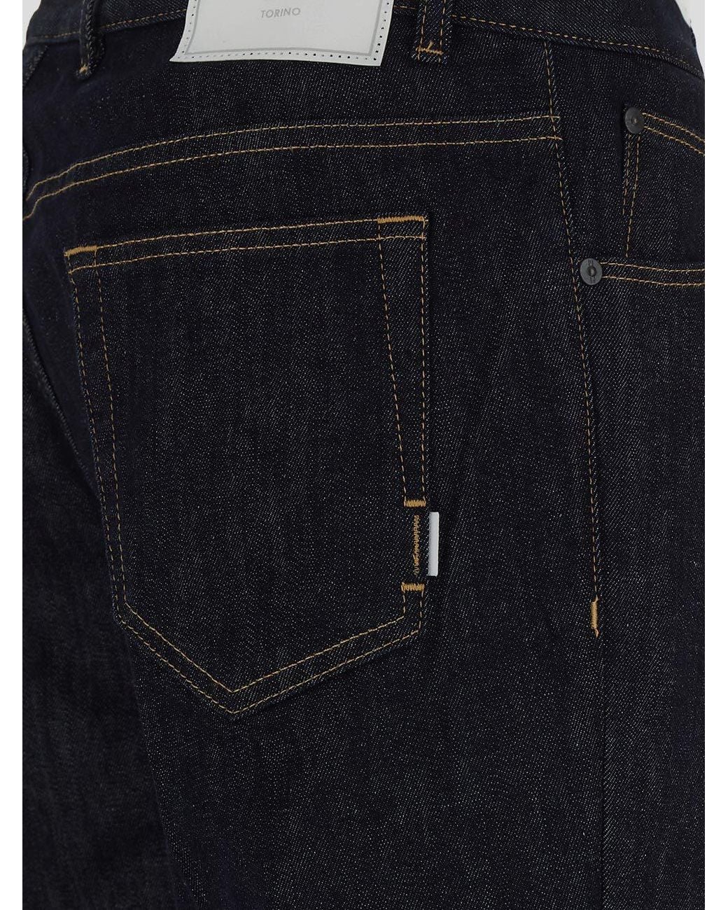 Pt Pantaloni Blue Pt Torino Reggae Tapered Jeans for men