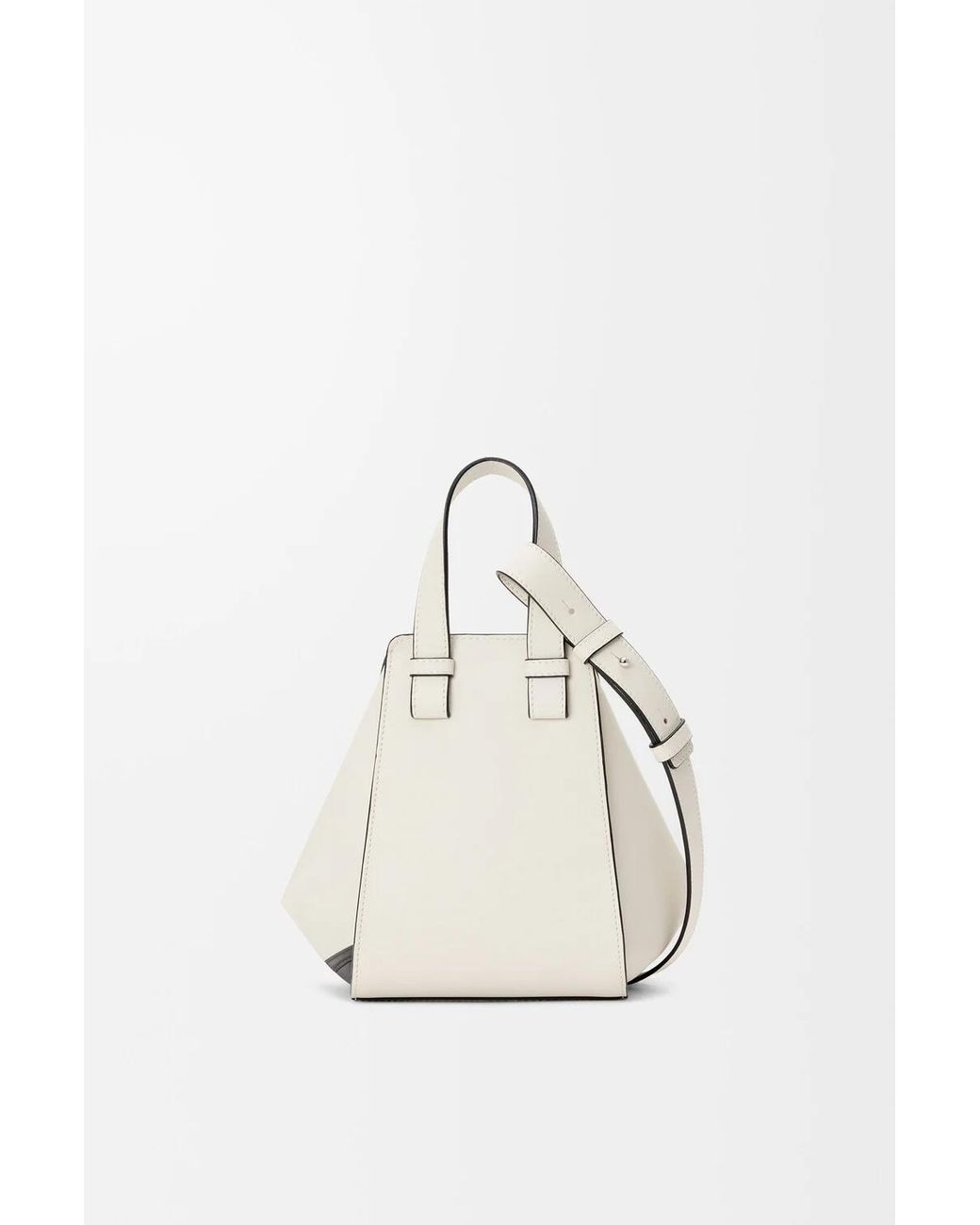 Loewe White Hammock Animal-Face Zipped Tote Bag