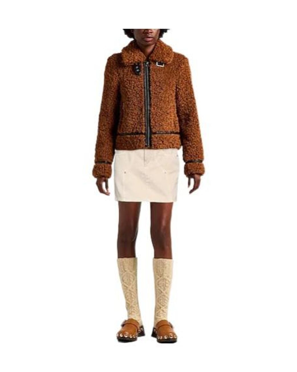 Isabel Marant Natural Denim Pencil Skirt