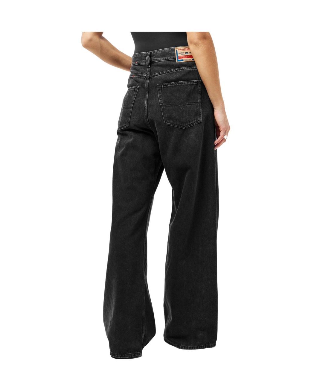 DIESEL Black Loosefit Jeans