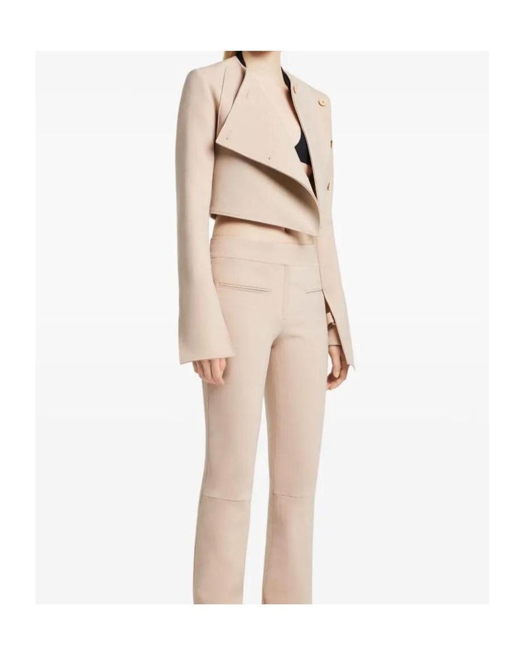 Courreges White Button Jacket