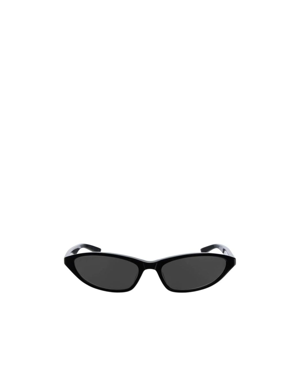 Balenciaga White Eyewear Cat-Eye Frame Sunglasses
