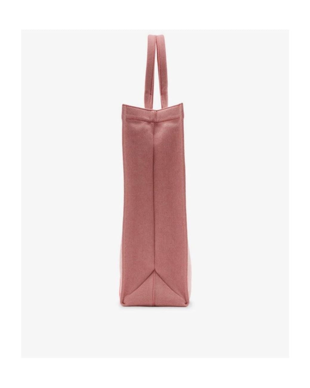 Burberry Red Medium Ekd Canvas Tote Bag for men