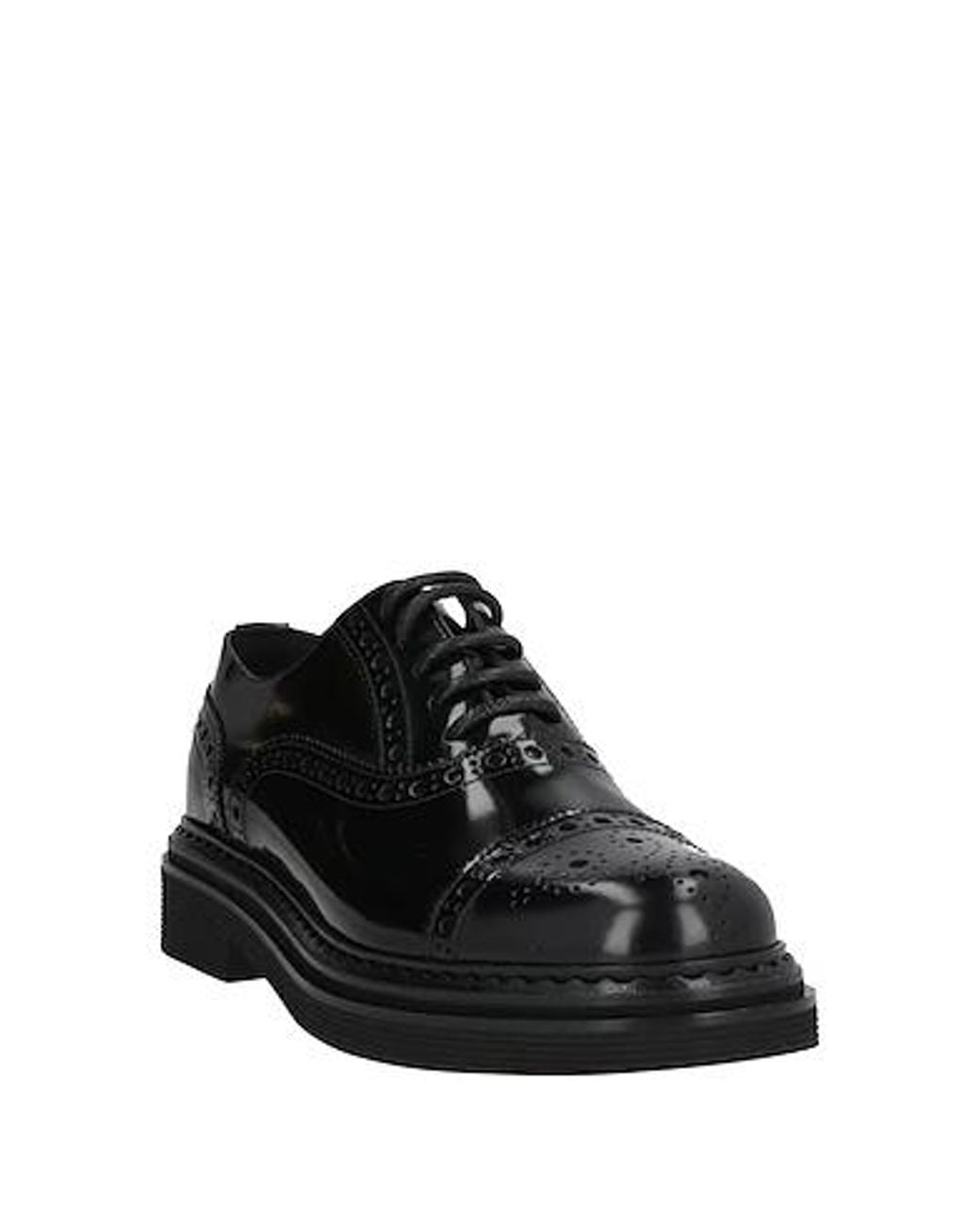 Dolce & Gabbana Black Laced Shoes