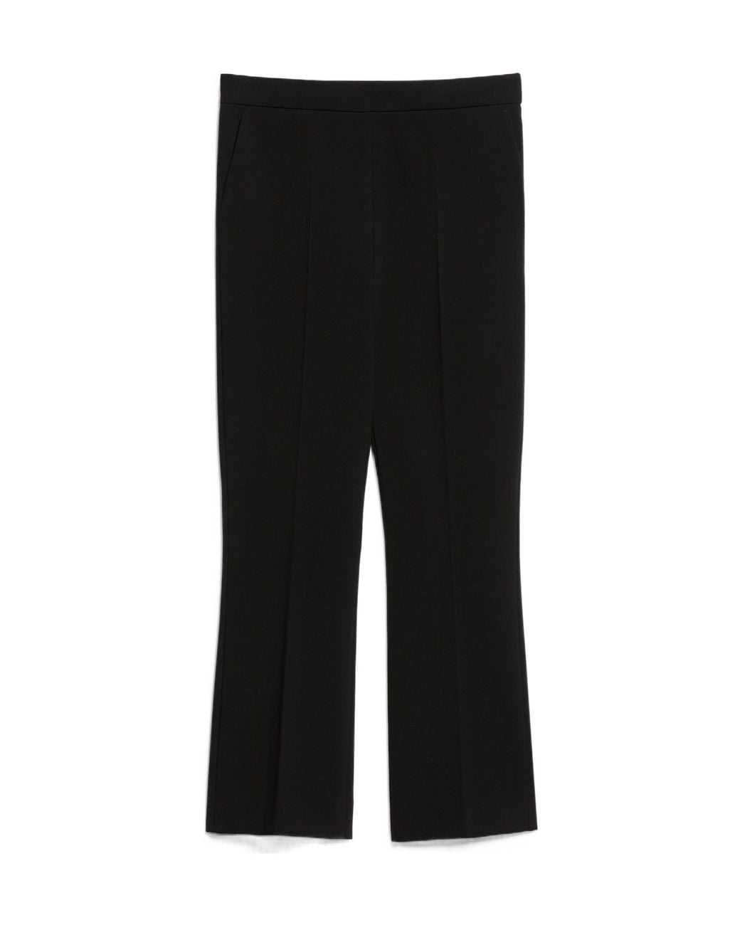 Max Mara Black High Waist Regular Fit Pants