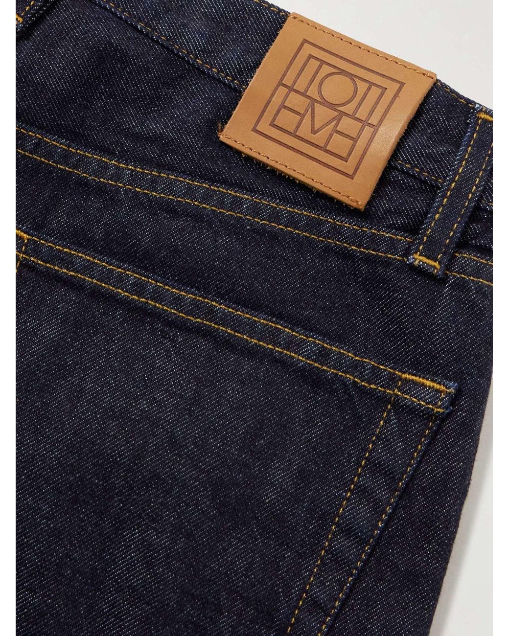Totême Blue Belt Loop Jeans