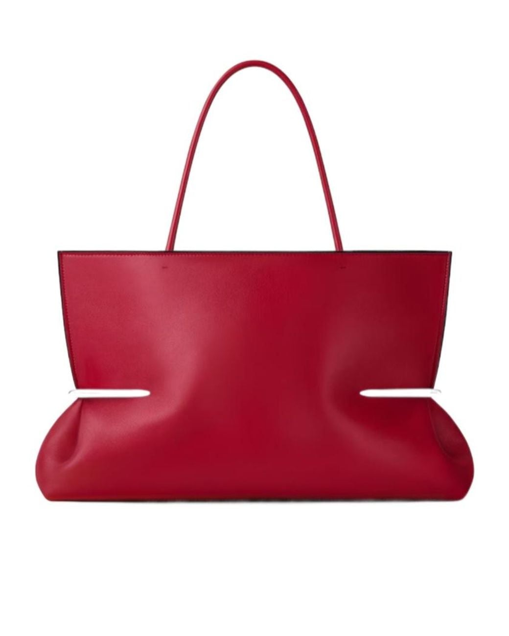 Givenchy Red Pinch Squeezed Horizontal Tote Bag