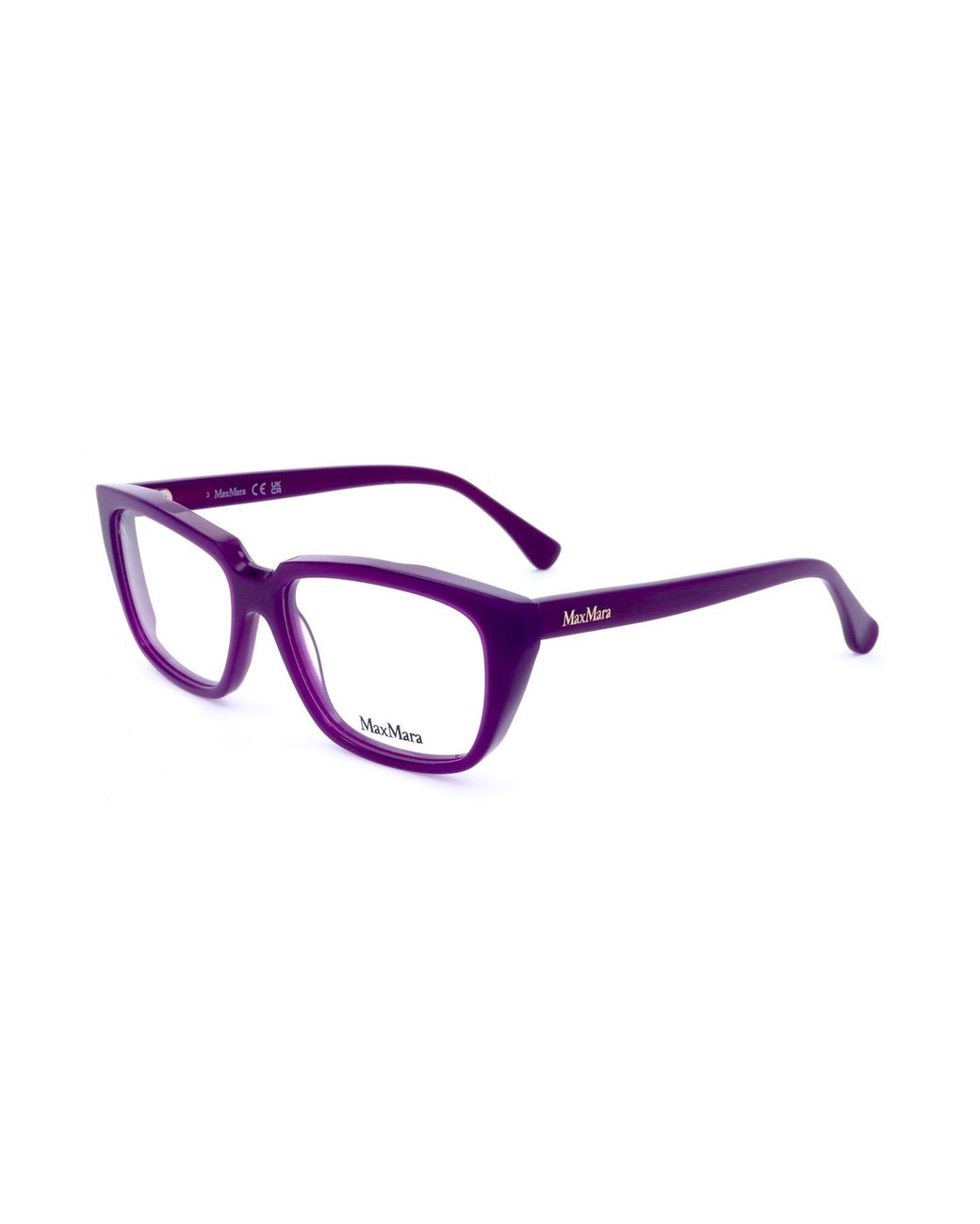 Max Mara White Square Frame Glasses