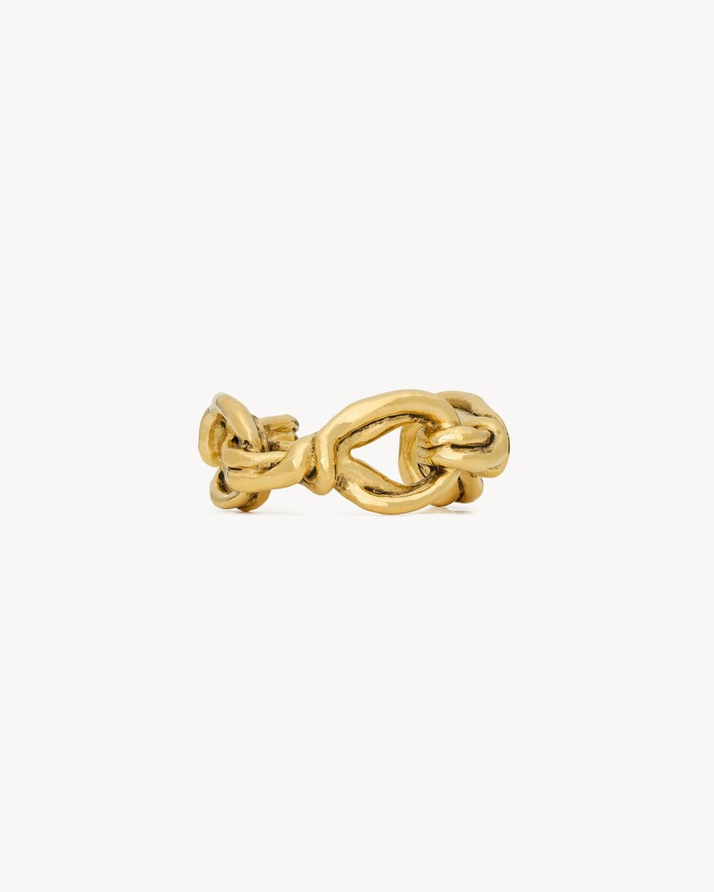 Saint Laurent Metallic Knot Cuff