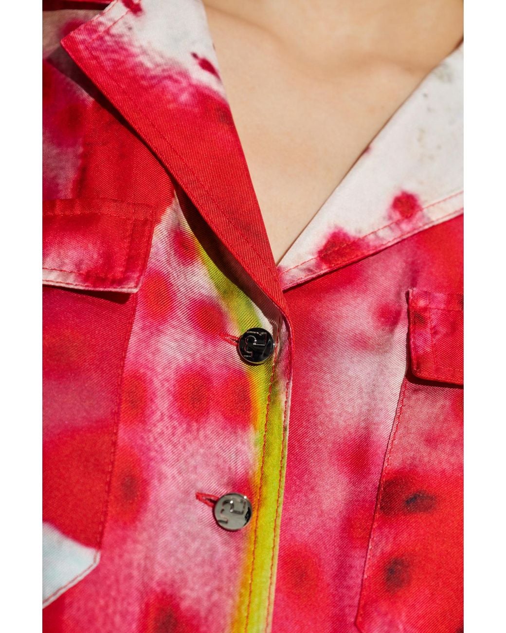 Tory Burch Red Dress With Print