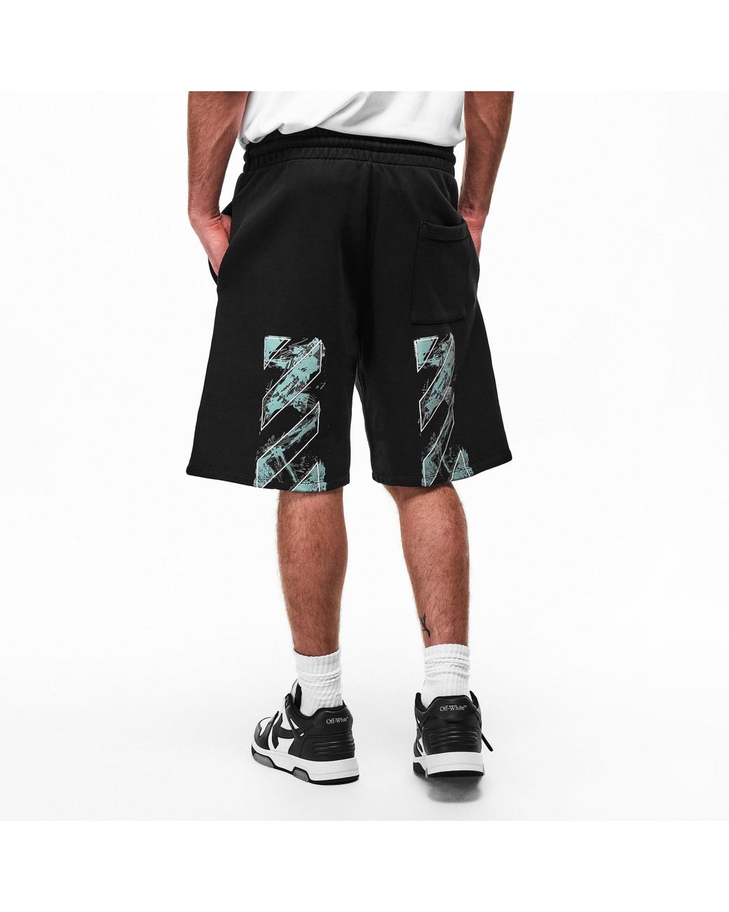 Off-White c/o Virgil Abloh Black Casual Shorts for men