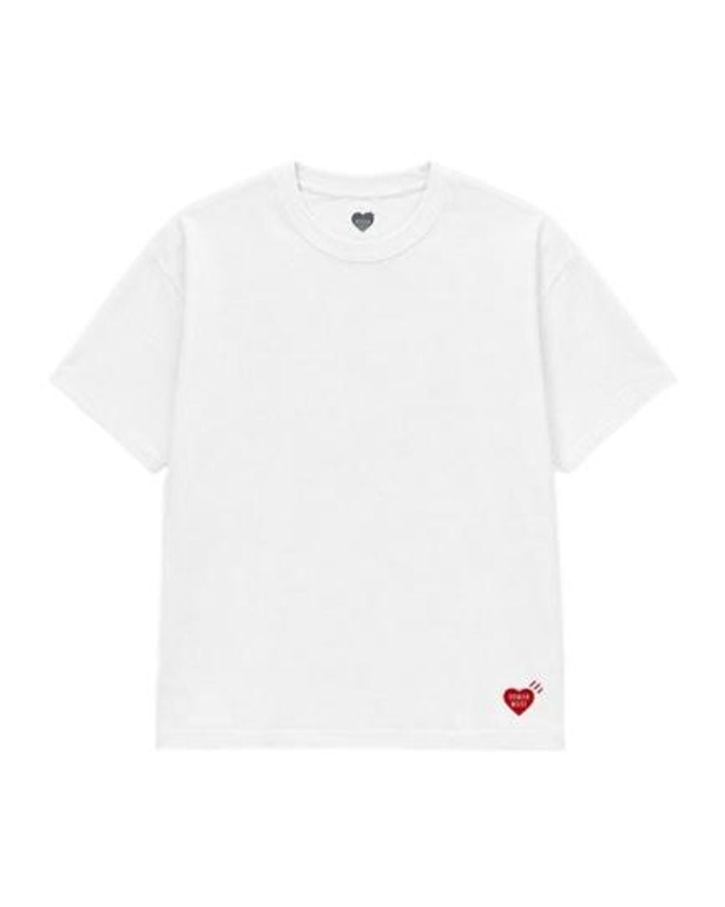 Human Made White Short Sleeve T-Shirt for men