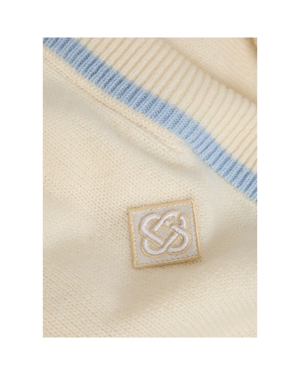 Casablanca White Straight-Leg Casual Sweatpants for men