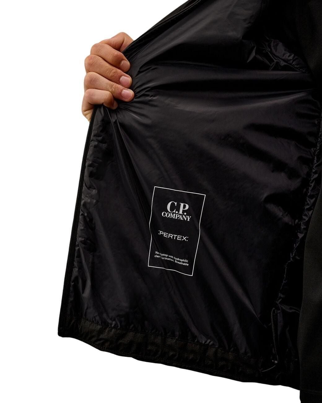 C P Company Black Medium Jacket for men