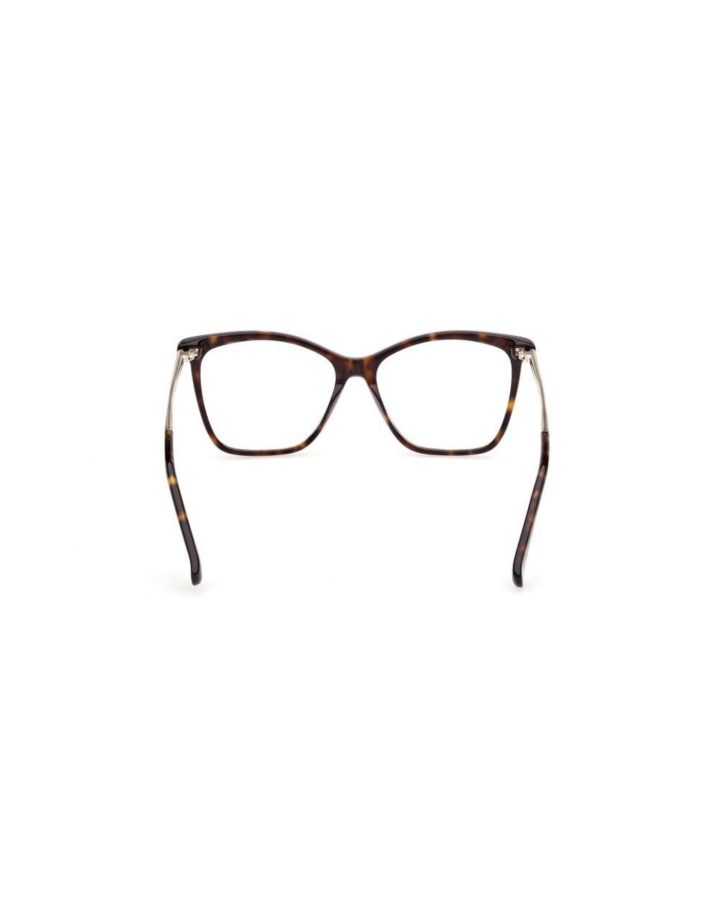 Max Mara White Cat-Eye Glasses