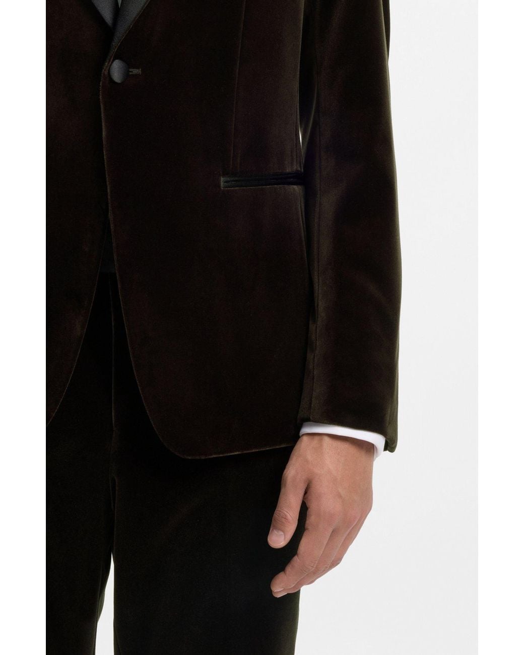 Boss Black Slim-Fit Tuxedo Jacket for men