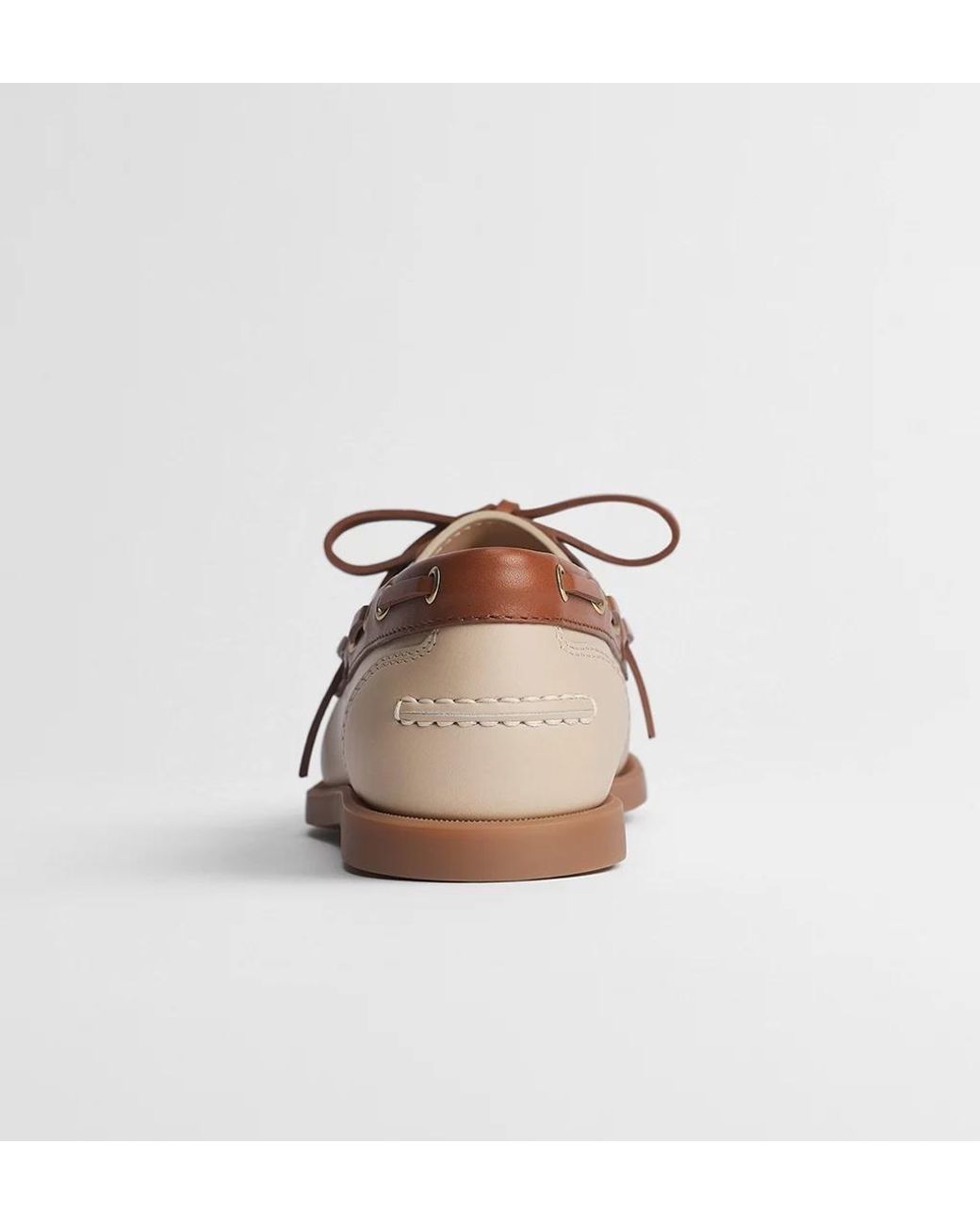 Dior Brown Rive Boat Shoe