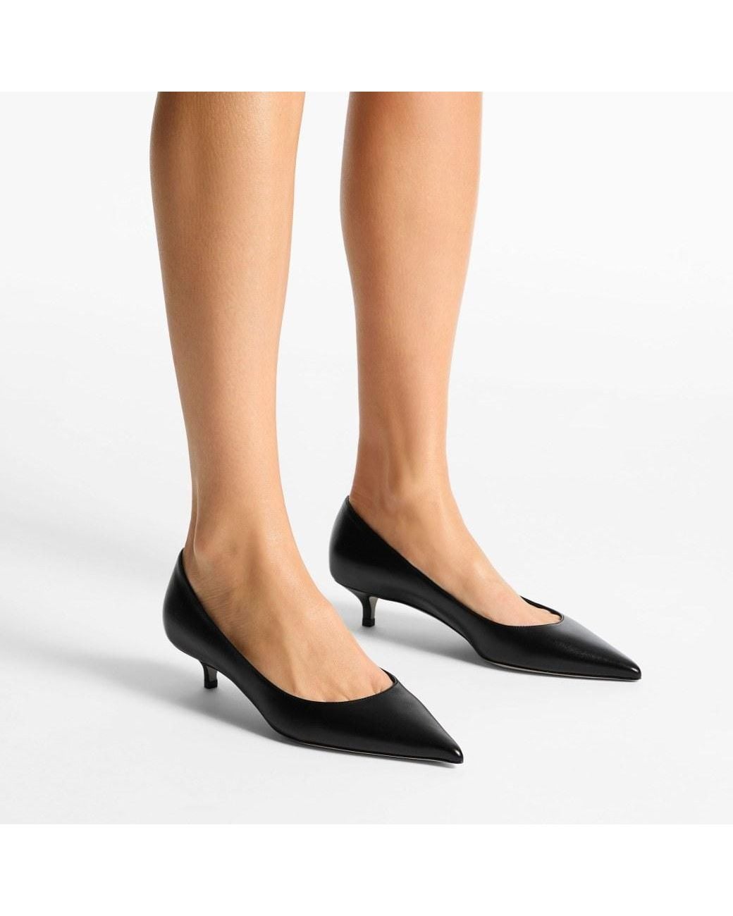 Jimmy Choo Black Amelia 35 Pumps