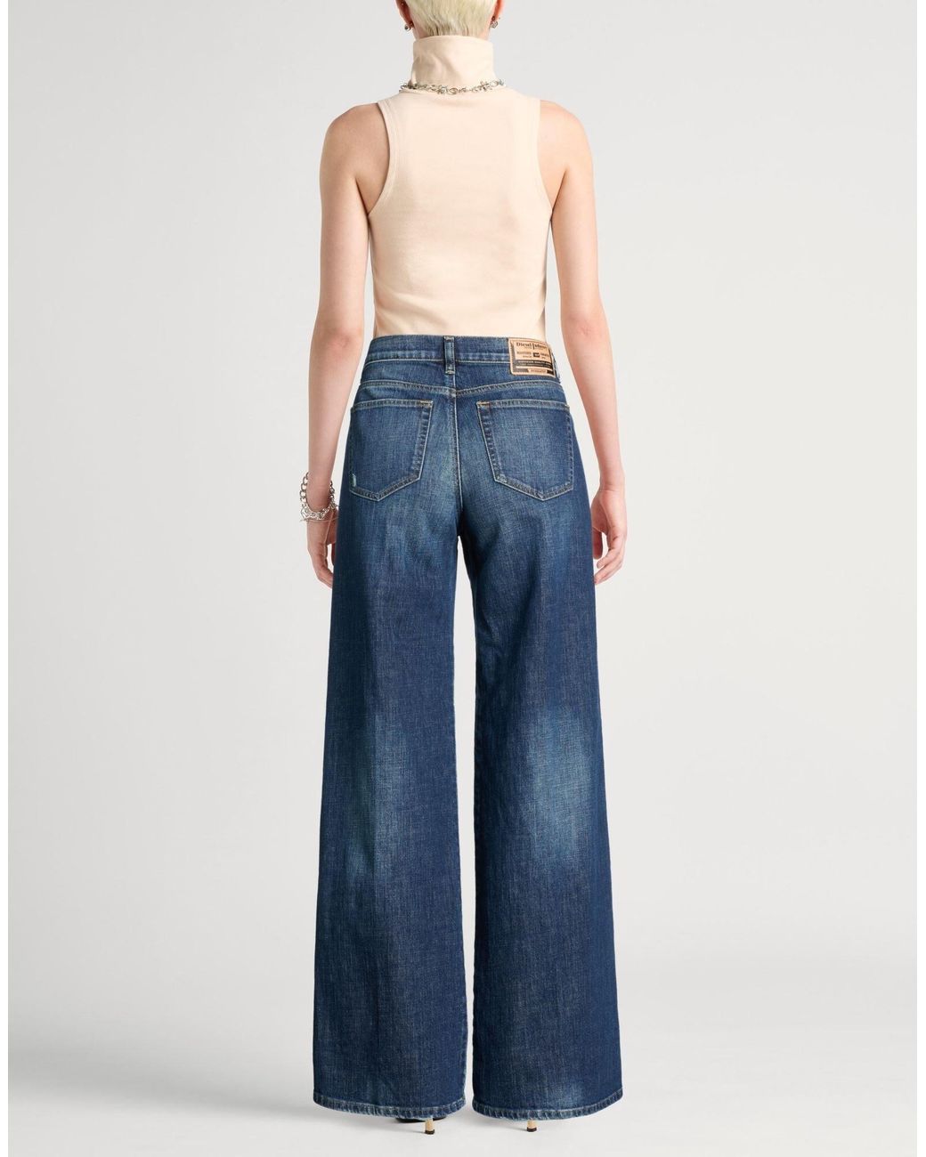 DIESEL Blue Bootcut Jeans