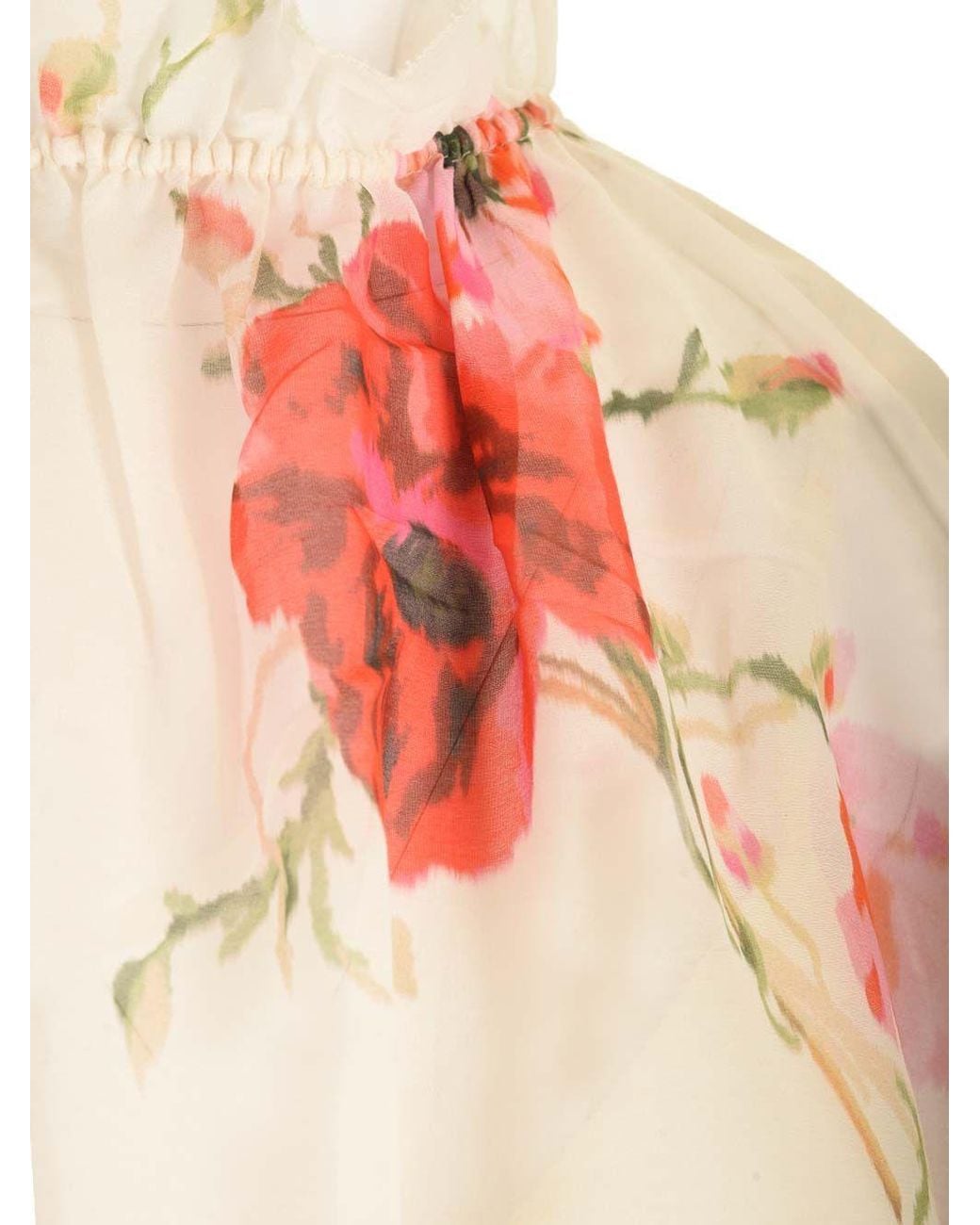 Zimmermann Pink Lightburst Billow Blouse