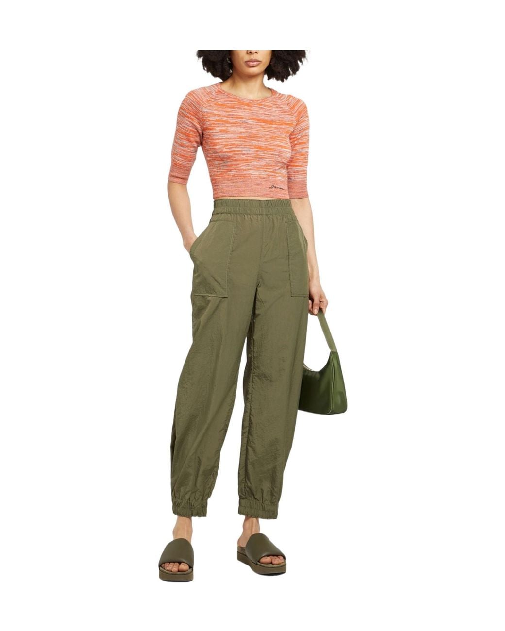 Ganni Pink Multicolour Jumpers