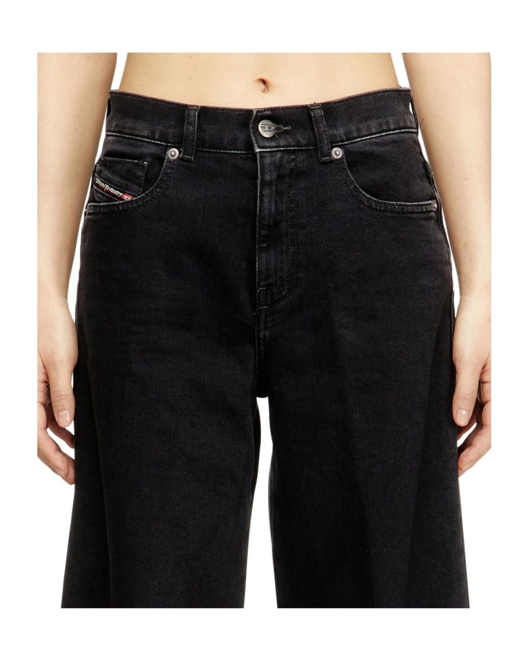 DIESEL Black 1978 D Akemi Wide Leg Jeans