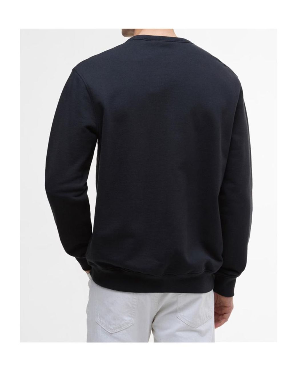 Barbour Blue Bertie Blackstreak Logo Sweater for men