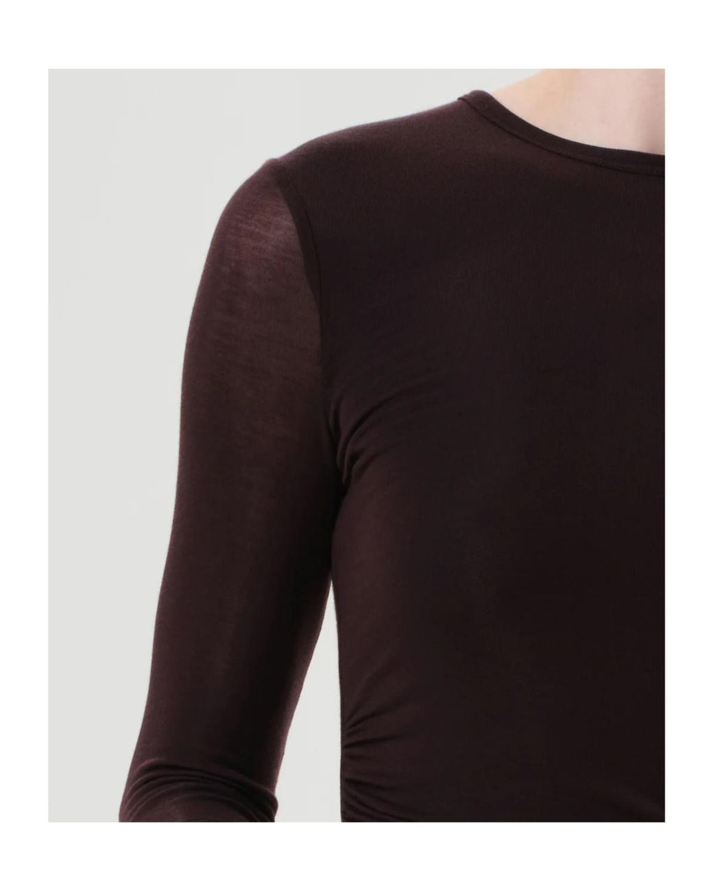 Agolde Black Eve Twist Tee