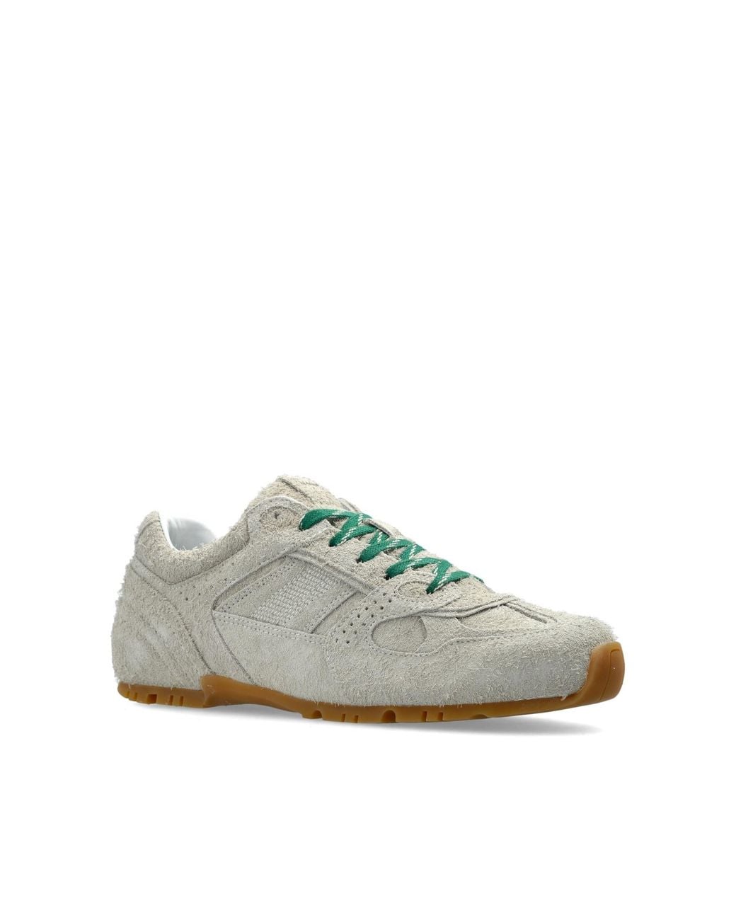 Alohas Gray Tb 56 Textured Low-Top Sneakers