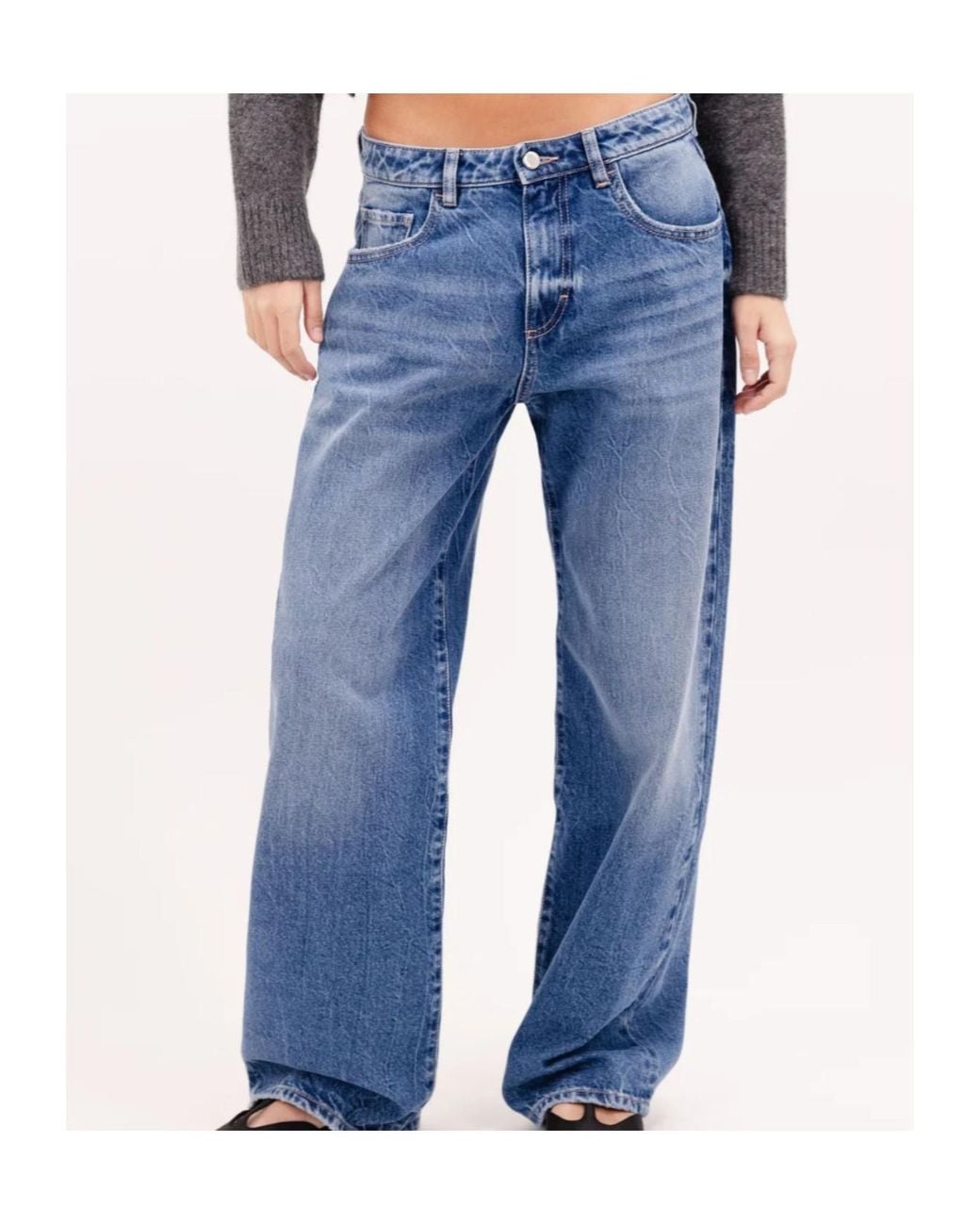 ICON DENIM Blue Denim Jeans