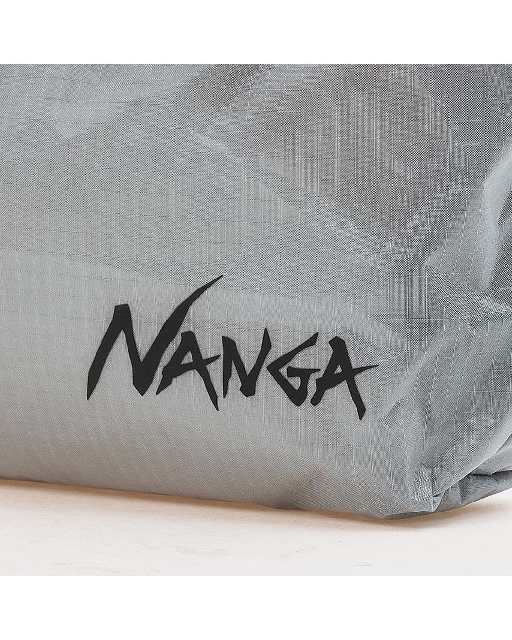 NANGA White Zippered Shoulder Bag for men
