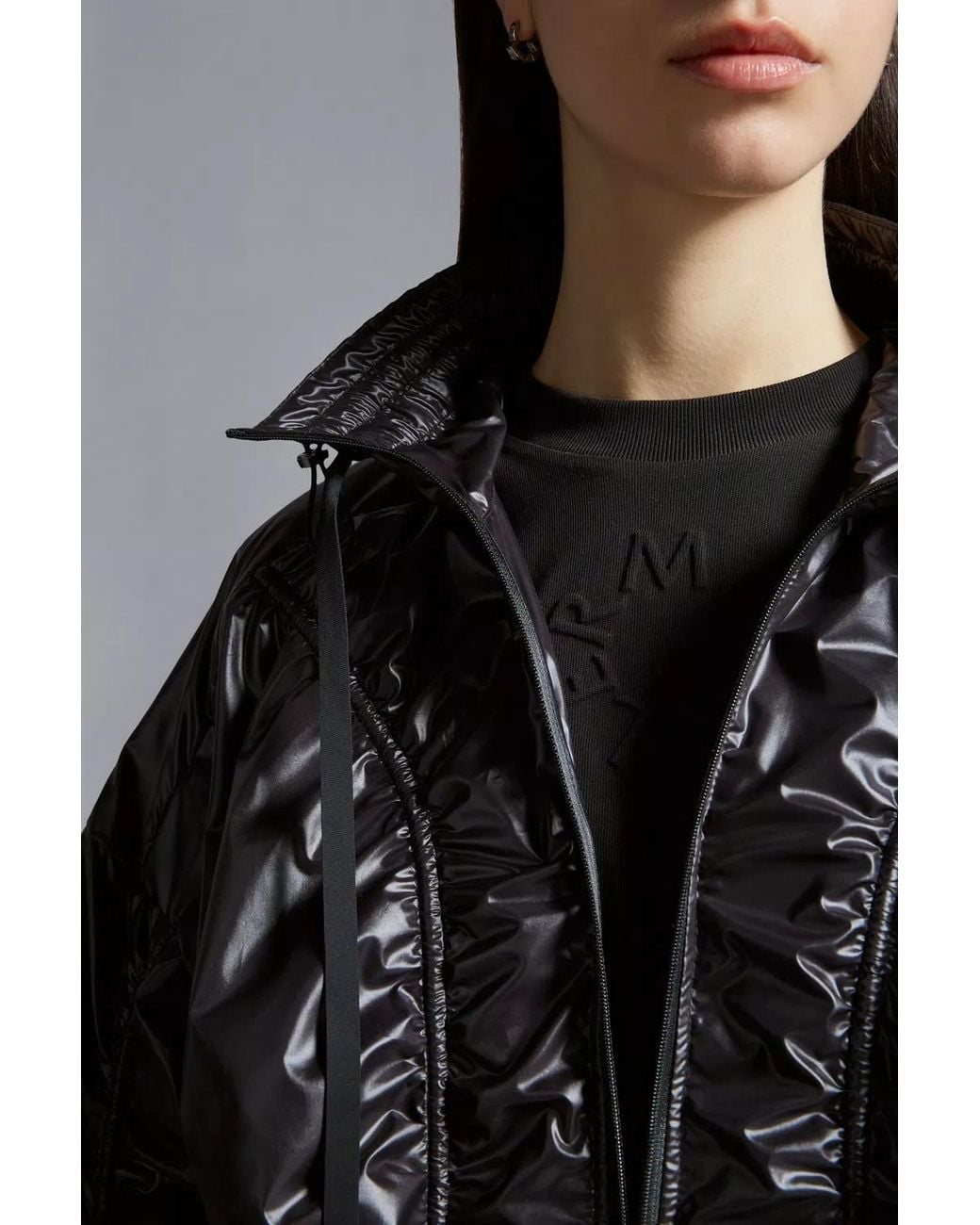 Moncler Black Doride Zip-Up Jacket