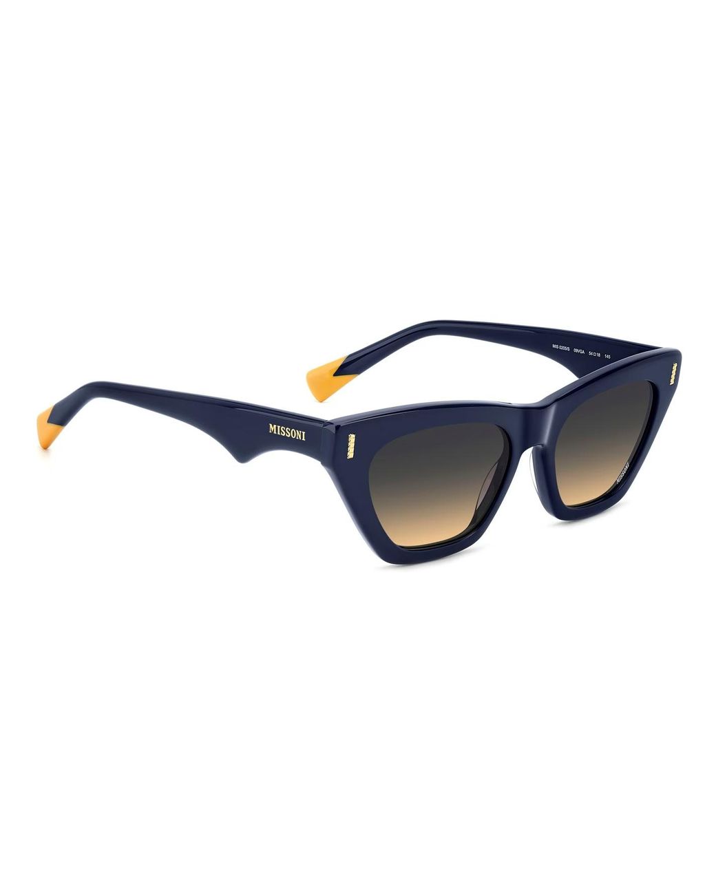 Missoni Blue Logo Detail Sunglasses