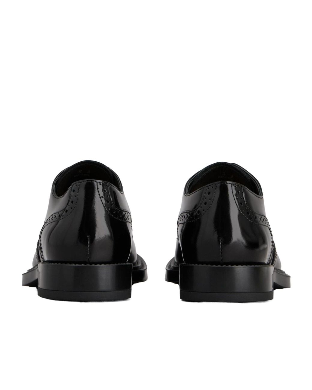 Tod's Black Monogram Detailed Lace-Up Derby Shoes for men