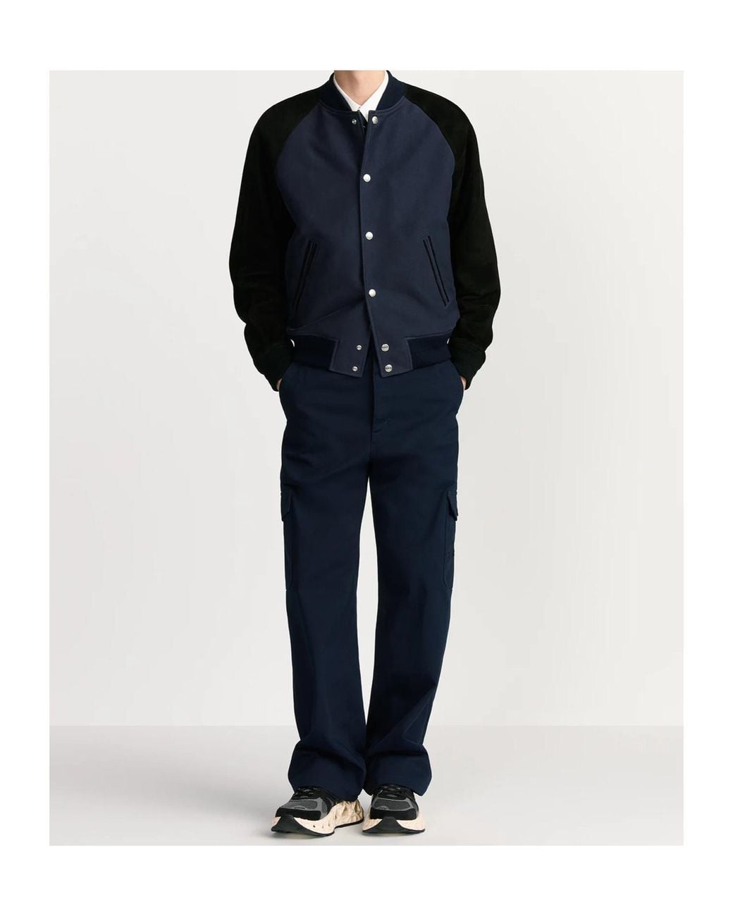 Dior Blue Homme Cargo Pants for men